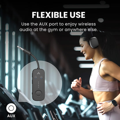 Avantree Relay — Bluetooth 5.3 adapter with aptX Adaptive support and AUX jack