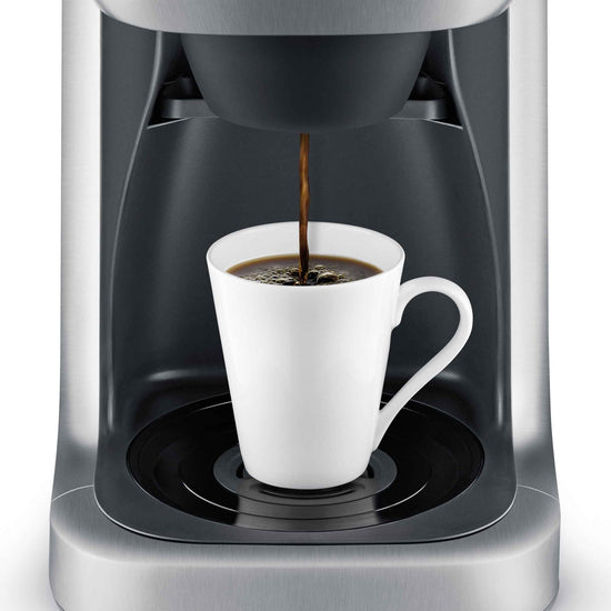 Breville coffee maker — Grind control with thermal carafe in brushed stainless steel