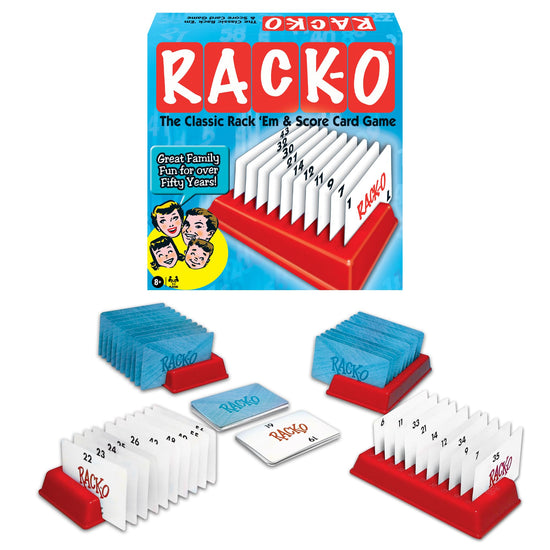 Winning Moves RACK-O — Retro card game