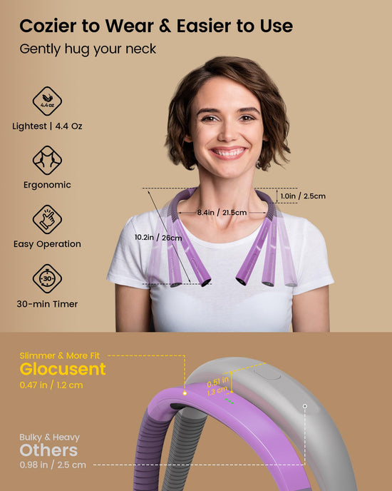Glocusent lamp — 3-color and 6-brightness reading light with bendable neck