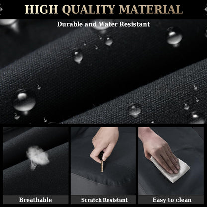 Coverado car seat covers - canvas seat covers for front seats in most vehicles