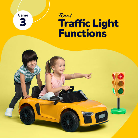 ArtCreativity lamp — 8 modes with remote and real traffic light rotation mode