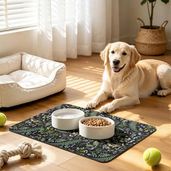LOKHOM dish drying mat — highly absorbent and quick drying design.