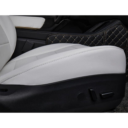 EKR Model Y seat covers — Custom fit for Tesla Model Y 2026, airbag compatible, leather