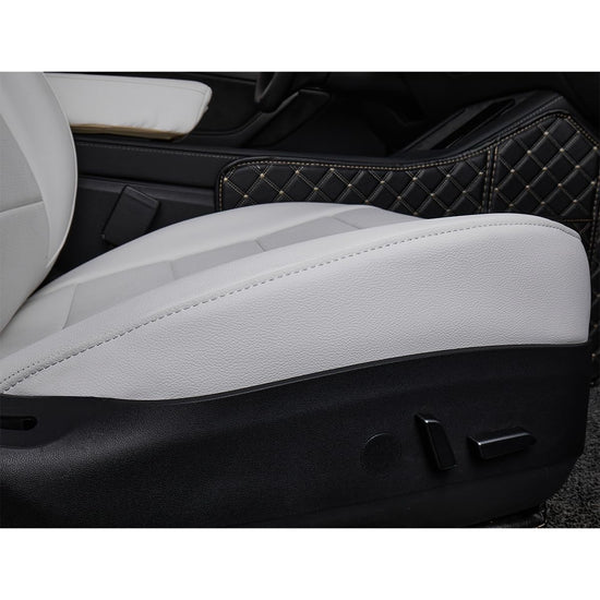 EKR Model Y seat covers — Custom fit for Tesla Model Y 2026, airbag compatible, leather