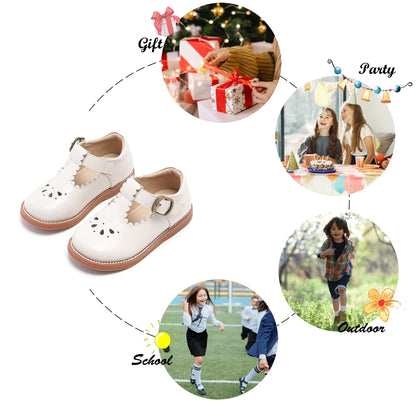 Felix & Flora Mary Jane dress shoes — ballet flats for toddlers and girls