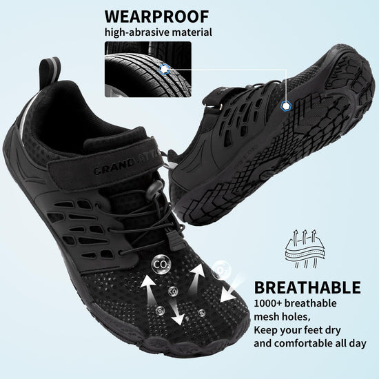 Barefoot shoes — Lightweight minimalist design for women in cross-training activities