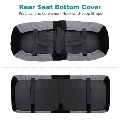 Roykaw vehicle seat cover — breathable double-layer fabric for EZGO TXT front seat