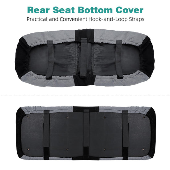 Roykaw vehicle seat cover — breathable double-layer fabric for EZGO TXT front seat