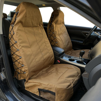 CSCOMFY tactical seat covers — waterproof and multi-pocket design for vehicles