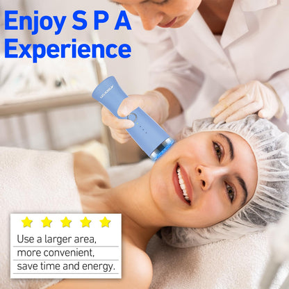 Microcurrent facial machine — ANSIOVON blue light therapy for acne treatment