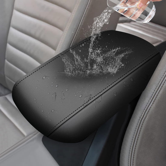 AOMSAZTO armrest console covers for 2007-2011 Toyota Camry in black