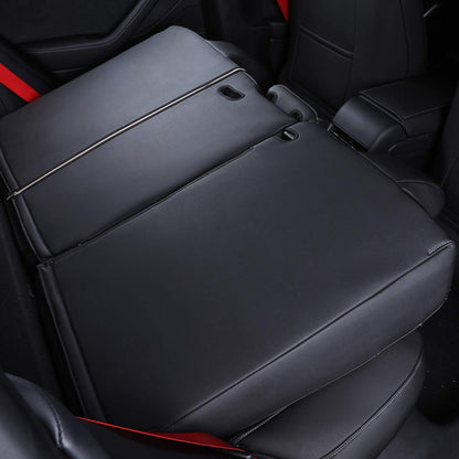 EKR vehicle seat cover — leather seat covers for Tesla Model X 2016-2019, 6 seats