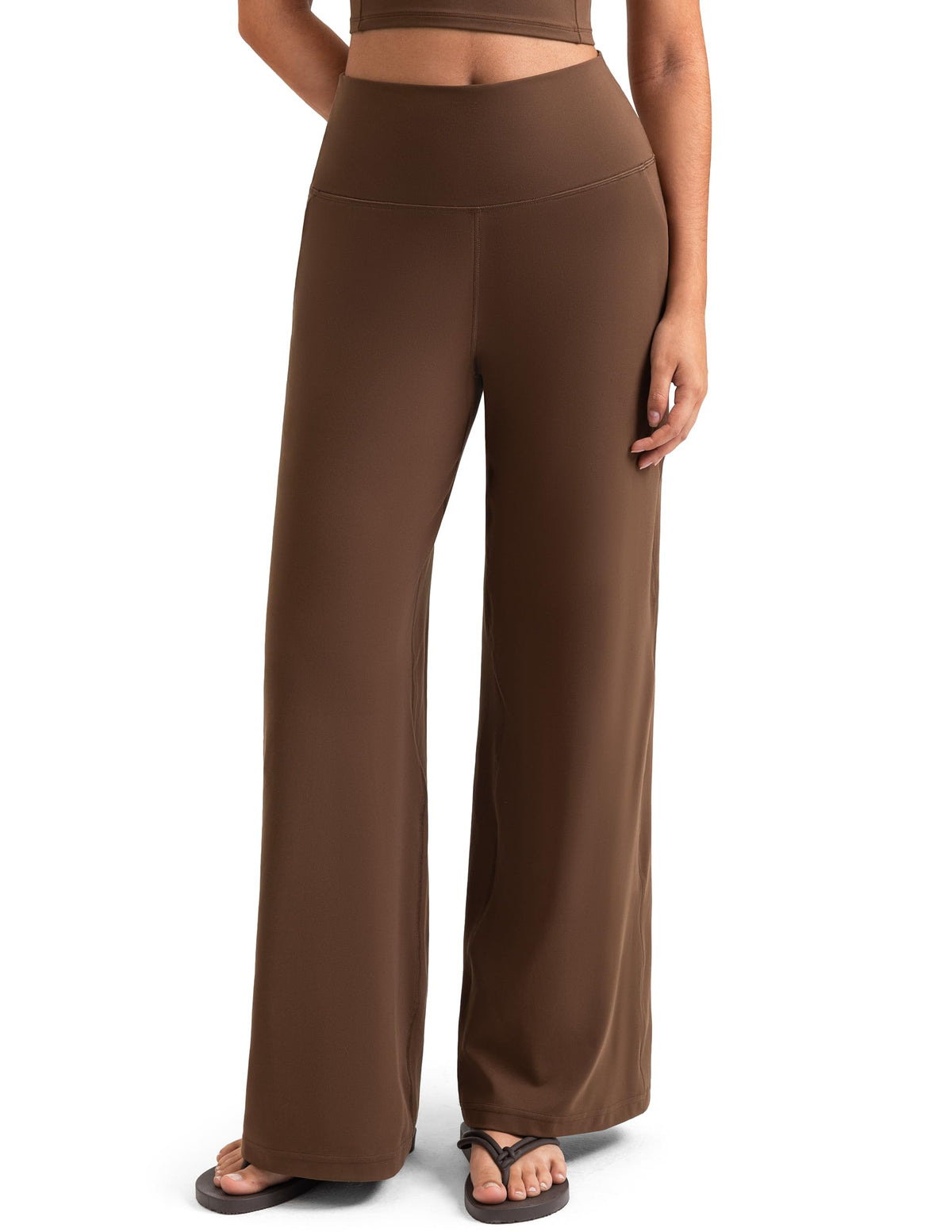 Colorfulkoala high-waisted wide leg yoga pants — ultra soft lounging leggings