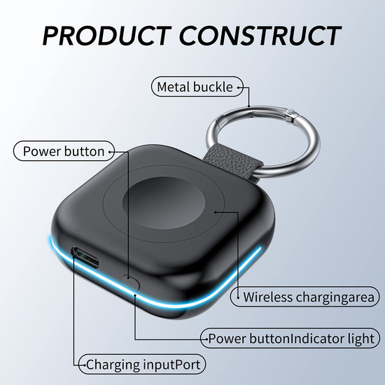 Charging adapter — Wireless magnetic charger for Apple Watch 1200mAh power bank