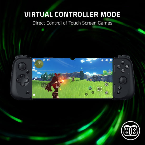 Razer V2 mobile gaming controller — designed for iPhone compatibility