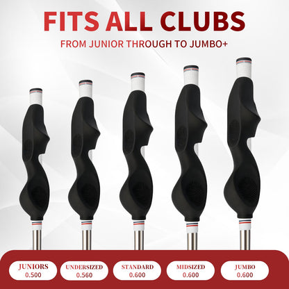 RTOCHG golf grip trainer — silicone swing training aid for right-handed golfers