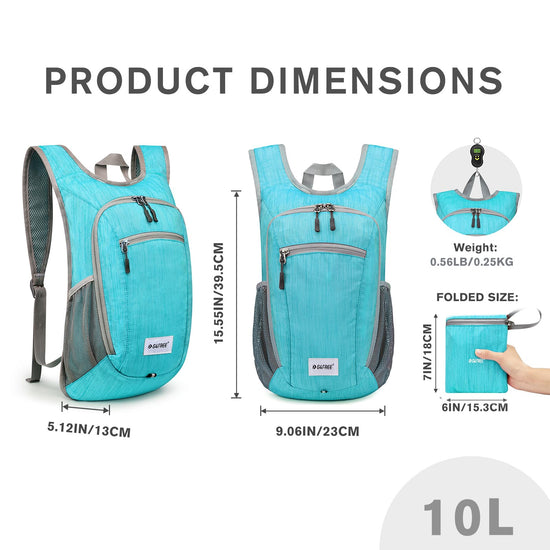 G4Free backpack - Lightweight and packable design for outdoor travel.