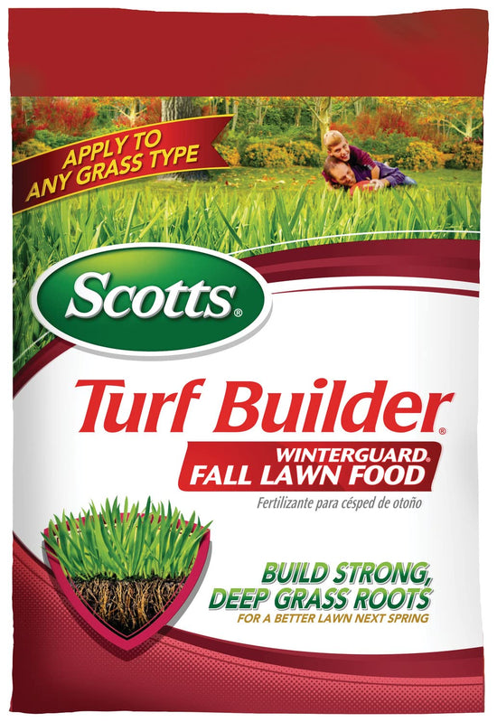 Scotts fertilizer for grass root development.