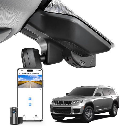 Mangoal onboard camera — front 4K and rear 1080P for Grand Cherokee models 2022-2026