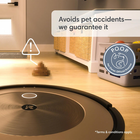 iRobot Roomba j9+ — self-emptying robotic vacuum cleaner