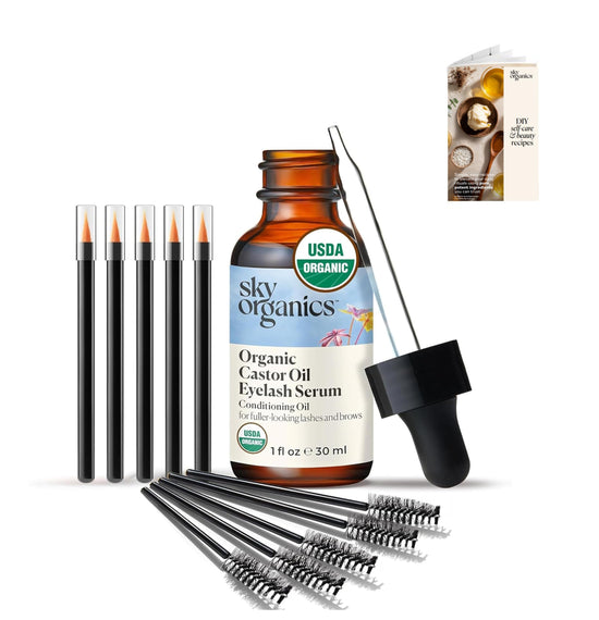 Hair styling agent — Organic castor oil for hair and scalp care
