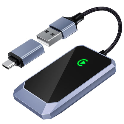 TERUNSOUl wireless carPlay adapter — convert wired to wireless with easy setup