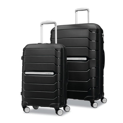 Samsonite suitcase — expandable hardshell with dual spinner wheels