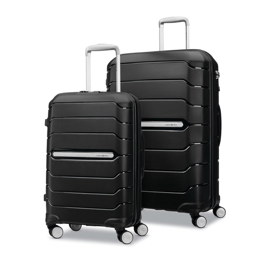 Samsonite suitcase — expandable hardshell with dual spinner wheels