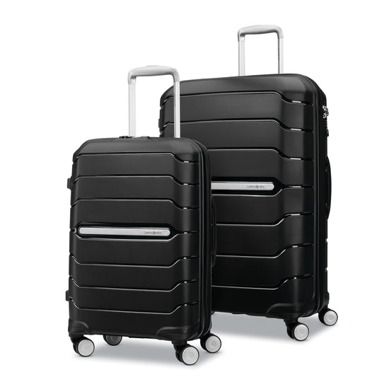Samsonite suitcase — expandable hardshell with dual spinner wheels
