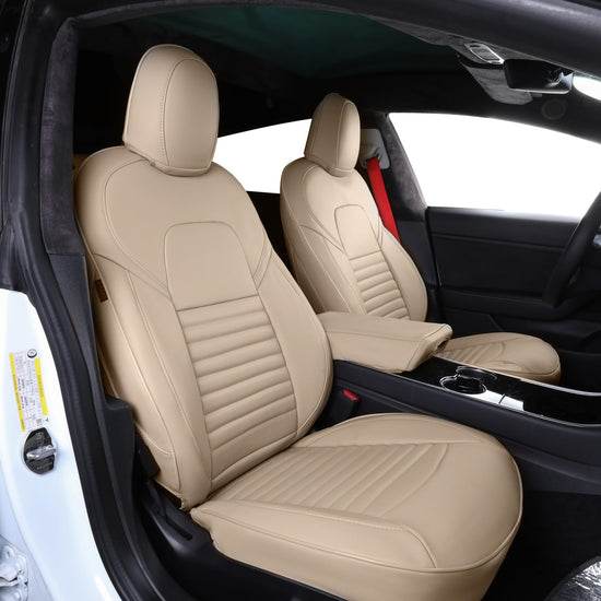 EKR vehicle seat cover — Custom fit leather for Tesla Model S 2017-2020