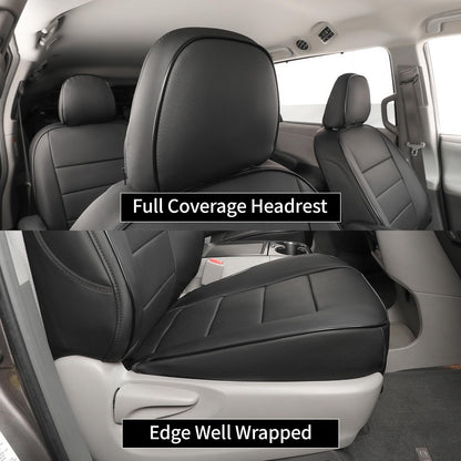 EKR car seat covers - Custom fit leatherette for Chrysler Pacifica Hybrid 2017-2023