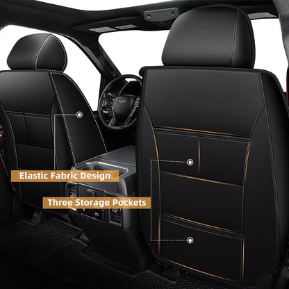 VEHICLE_SEAT_COVER — AOMSAZTO leather seat covers for 2024-2026 Toyota Tacoma truck