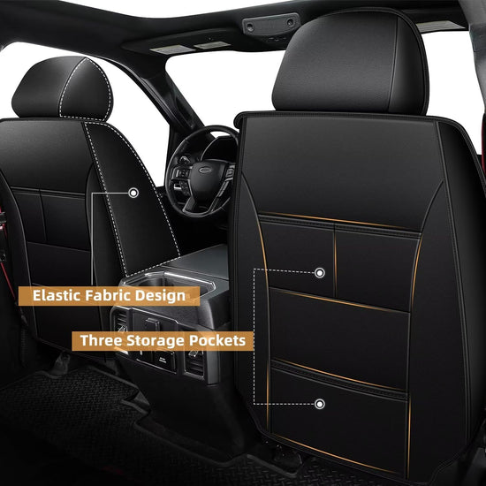 VEHICLE_SEAT_COVER — AOMSAZTO leather seat covers for 2024-2026 Toyota Tacoma truck