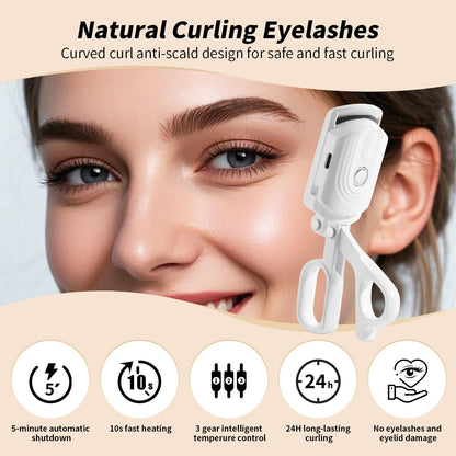 Docolor eyelash curler — ergonomic design for comfortable use