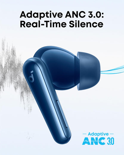 soundcore Liberty 5 headphones — noise-cancelling with real-time adaptive technology
