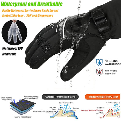 Sport activity glove — Waterproof and windproof winter gloves for men and women
