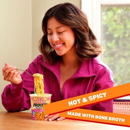 Nissin noodle bowls — instant ramen and stir fry meals