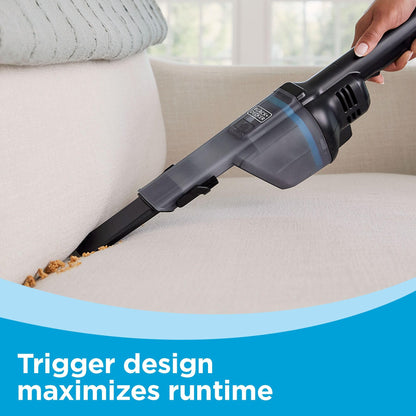 BLACK+DECKER cordless handheld vacuum - dustbuster Blast model for home and car