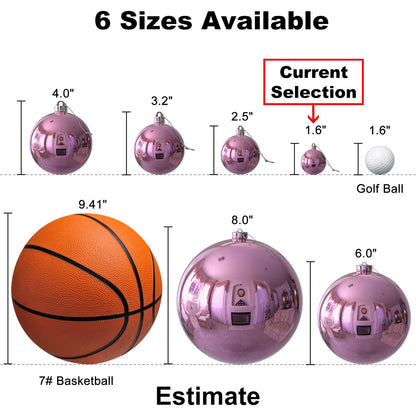 Hanging ornament — shatterproof large Christmas ball decorations for tree