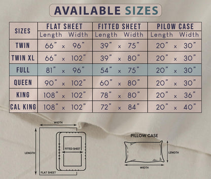 Bed linen set — 100% cotton flannel by Ruvanti