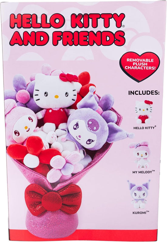 Jazwares Hello Kitty and Friends plush bouquet with 9 plush figures included