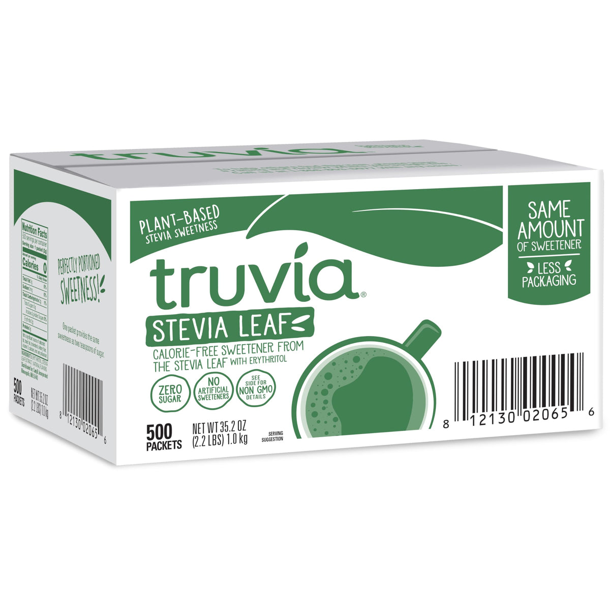 Truvia sugar substitute — calorie-free sweetener from the stevia leaf 500 count pack