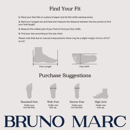Bruno Marc men's fashion dress sneakers with MaxFlex technology