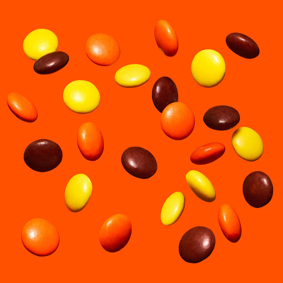 Chocolate candy — Reese's Pieces peanut butter in a crunchy shell