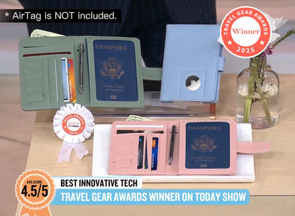 GOAUS passport holder - Travel wallet with RFID protection