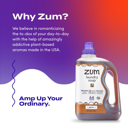 Laundry detergent — Plant-based with baking soda and essential oils