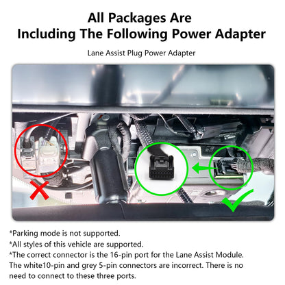 Onboard camera — 4K front and 1080P rear for Toyota Crown 2023-2026