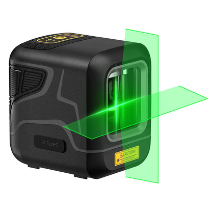 Fanttik D2 laser level — 100 ft self-leveling with magnetic bracket and pouch