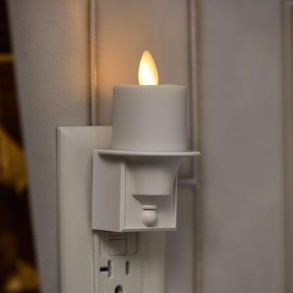 Luminara lamp — Flameless design with dusk to dawn auto sensor and real-flame effect technology
